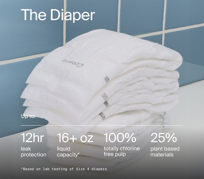 Coterie Ultra Soft Diapers Newborn Bundle Pottery Barn Kids