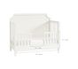 Ava Regency 4-in-1 Toddler Bed Conversion Kit Only