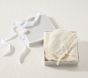Cashmere Baptism Blanket &amp; Bonnet Gift Set