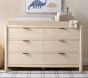 Coronado 6-Drawer Dresser &amp; Topper Set (56w x 19d&quot;)