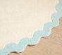 Wave Border Round Rug
