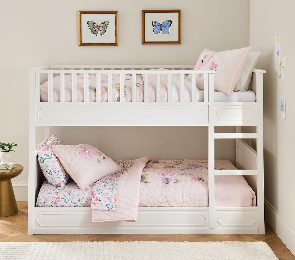 Ava Regency Twin-Over-Twin Low Bunk Bed