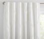 Casual Ruffle Appliqué Cotton Blackout Curtain
