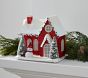 Classic Light-Up Mantel Village, Red House