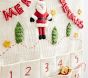 Classic Santa Felt Christmas Advent Calendar