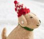 Felted Holiday Dogs Ornaments, Set of 5