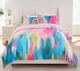 EttaVee Organic Abstract Duvet Cover &amp; Shams