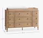 Aubrey 9-Drawer Dresser &amp; Topper Set (56w x 19d")