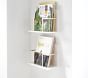 Gold Polished Mini Bookrack Shelf (12&quot;)