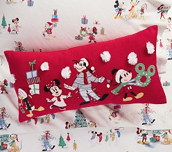 Disney Mickey Mouse and Friends Holiday Lumbar Pillow