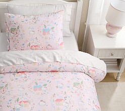 Hello Kitty® Cottage Organic Duvet Cover & Shams