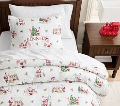 Holly Jolly Santa Comforter & Shams