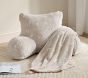 Glow-in-the-Dark Faux Fur Throw &amp; Backrest Pillow Cover