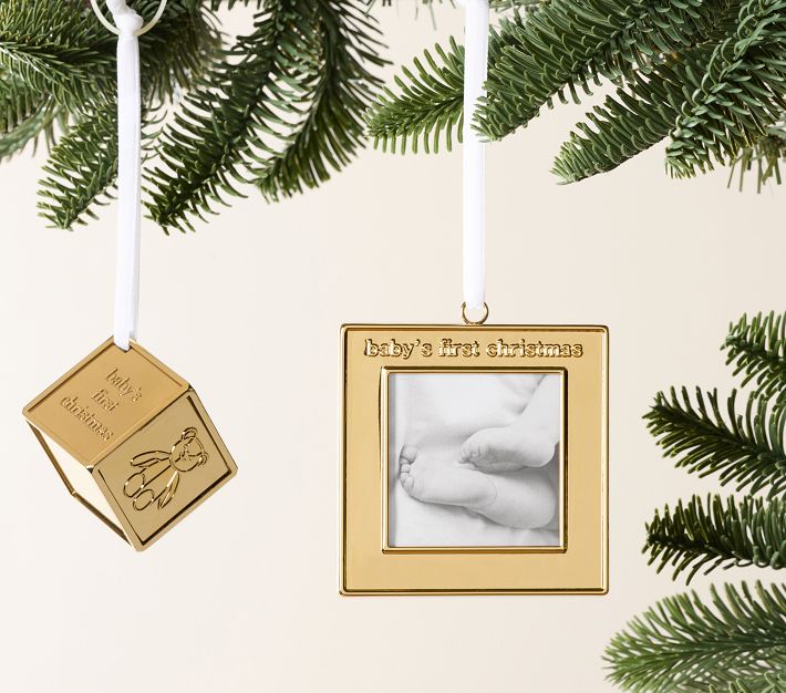 Baby's First Frame Ornament Pottery Barn Kids