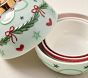 Riley Sheehey Christmas Ceramic Nesting Bowls, Set of 3