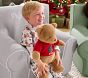 Christmas Toasted Coconut Teddy Bear with Sweater Plush