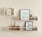 Biscotti Wood And Acrylic Shelving (12" - 36")