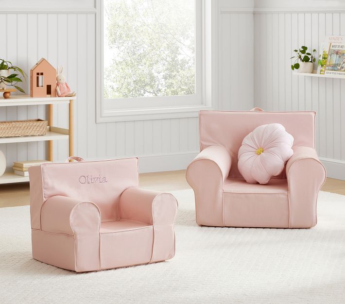 Anywhere Chair®, Sepia Rose Twill | Pottery Barn Kids