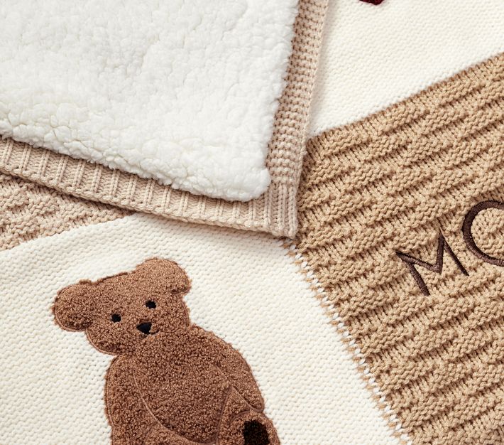 Baby Blanket Thick Teddy Bear Blanket Printed Baby Blanket For