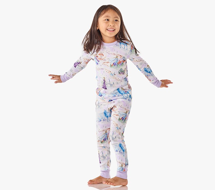 Elsa Anna Kids Frozen Pajamas Disney Frozen Enchanted Forest