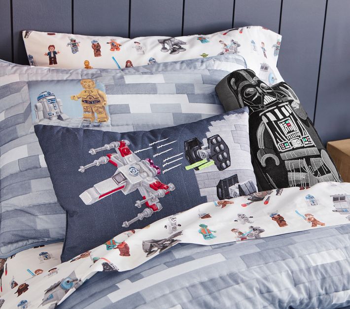 LEGO® Star Wars™ Minifig Organic Sheet Set Pottery Barn Kids