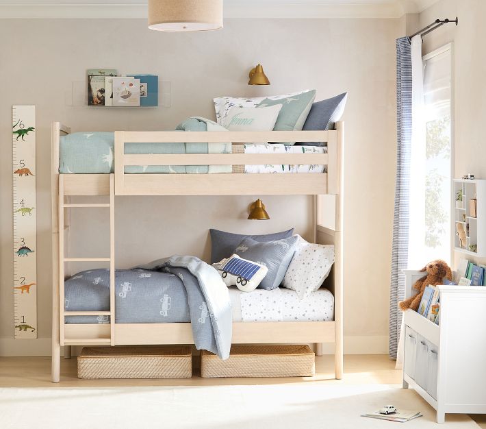 Quinn Lidded Underbed Storage Pottery Barn Kids