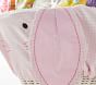 Williams Sonoma &amp; pbk Large Pink Gingham Bunny Face Easter Filled Gift Basket