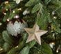Paper Glitter Stars Ornaments, Set Of 9