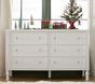 Catalina Beadboard 6-Drawer Dresser (56w x 19d&quot;)