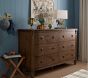 Chris Loves Julia Aged Oak 6-Drawer Dresser (56w x 20d&quot;)