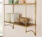 Ava Ribbon Tiered Metal Shelf (30&quot; x 27&quot;)
