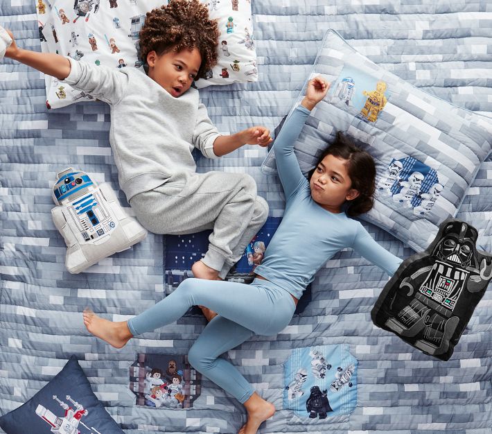 LEGO® Star Wars™ Minifig Organic Sheet Set Pottery Barn Kids