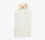 Snow Owl Plush Kid Hooded Towel