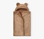 Teddy Bear Faux Fur Baby Hooded Towel