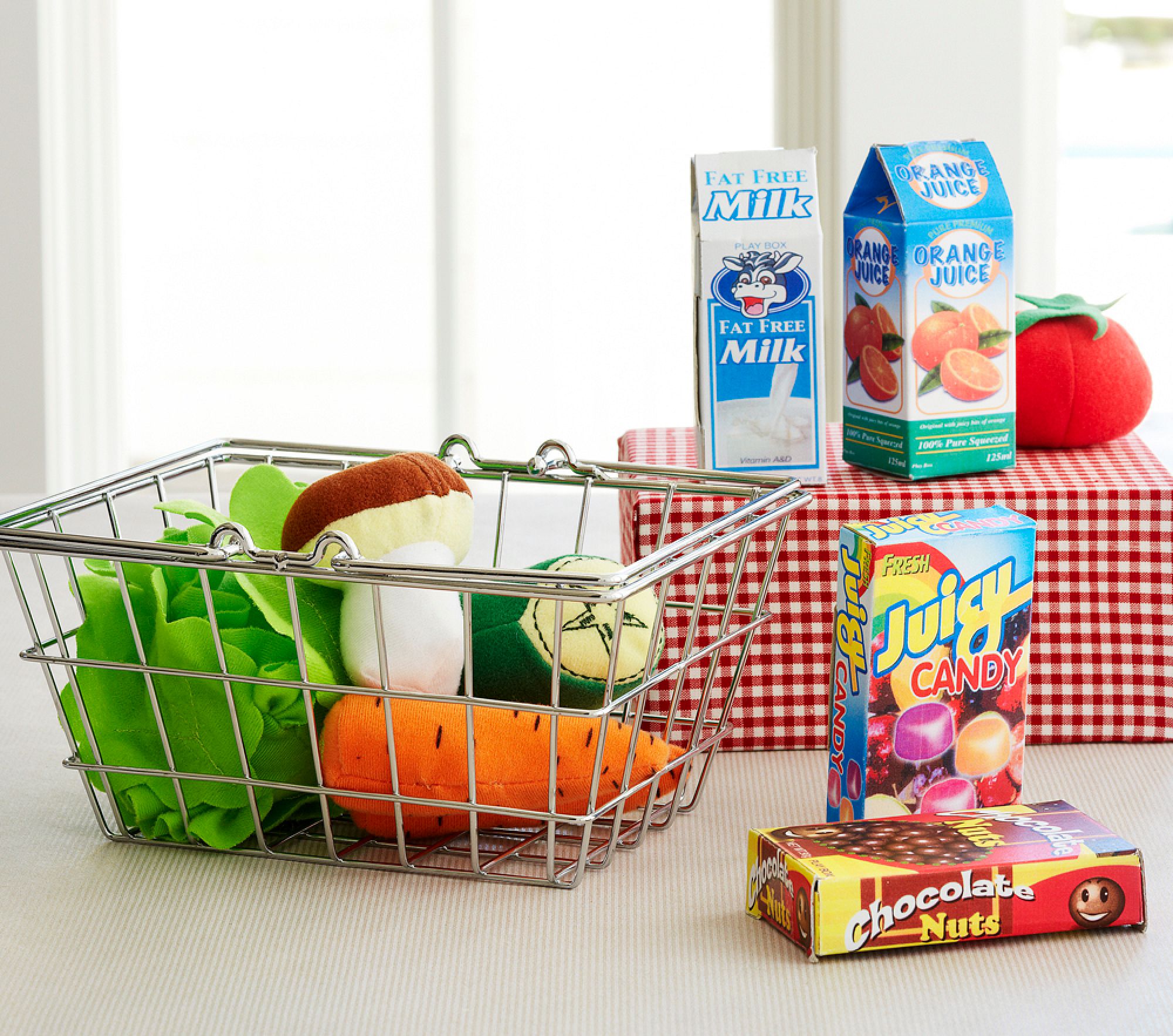Mini Grocery Basket Set