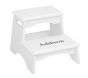 Open Box: Classic Double Step Stool - White