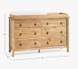 Aspen 6-Drawer Dresser &amp; Topper Set (56w x 19d&quot;)
