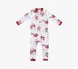 Black Santa Organic Cotton Baby Pajama