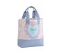 Lavender Heart Tie-Dye Beach Tote &amp; Towel Set