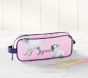 Mackenzie Pink & Navy Puppy Pencil Case