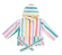 Rugby Stripe Kid Beach Robe