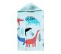 Dinosaur Kid Beach Hooded Towel UPF 50+
