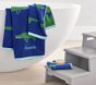 Alligator Jacquard Bath Towels