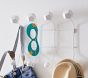 White Geometric Wall Hook
