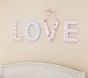 LoveShackFancy Dimensional Fabric Love Decor (8"x 12")