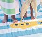 Rugby Stripe Submarine Kid Beach  Towel UPF 50+