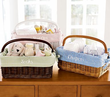 Sabrina Diaper Caddy Basket