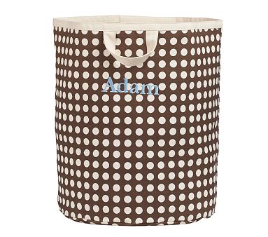 Chocolate Dot Floor Tote