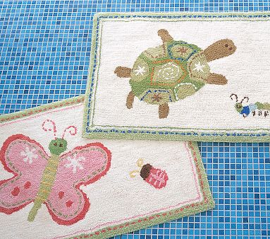 Butterfly Bath Mat