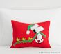 Holiday Snoopy® &amp; Woodstock™ Pillow